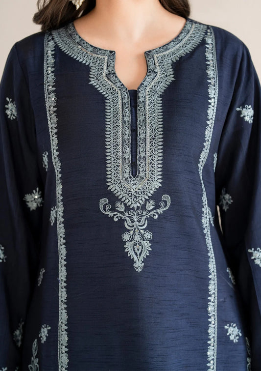 GARNET-3Piece LAWN EMBROIDERED SHIRT WITH LAWN EMBROIDERED DUPATTA AND LAWN TROUSER-ORC-007